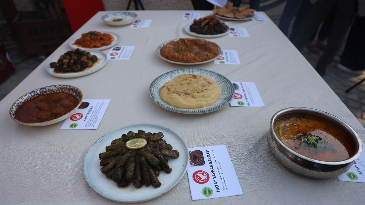 Hatay'da yöresel 10 lezzet daha tescillendi