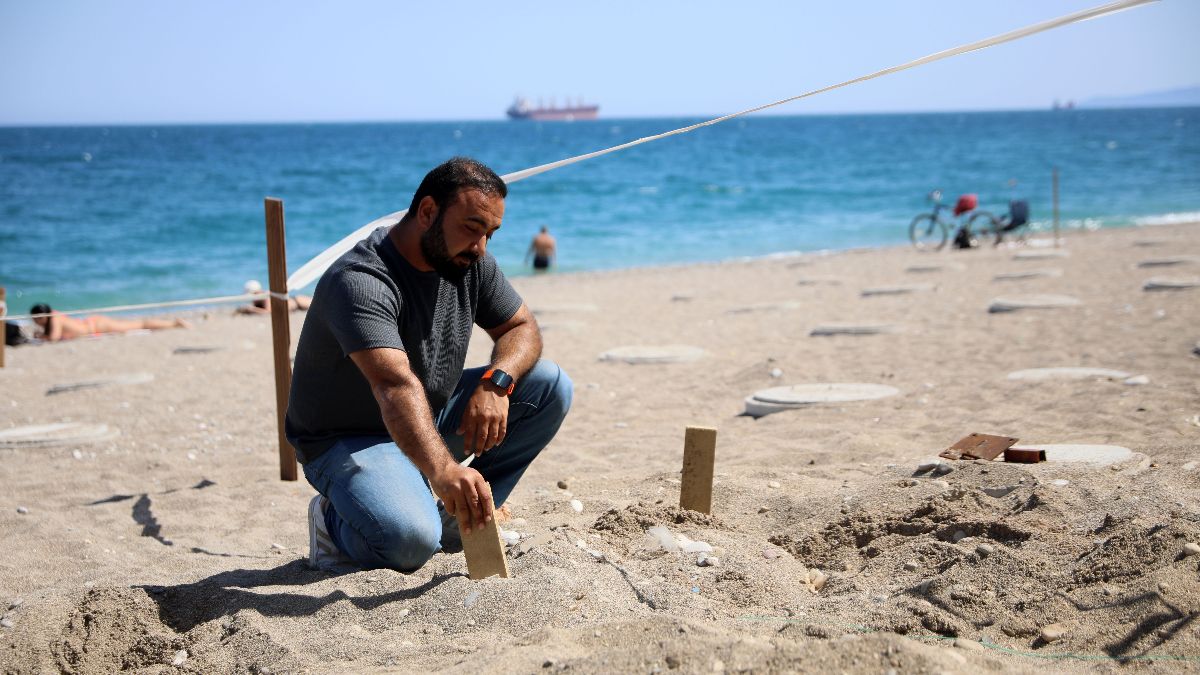 Antalya'da caretta yuvası sürprizi