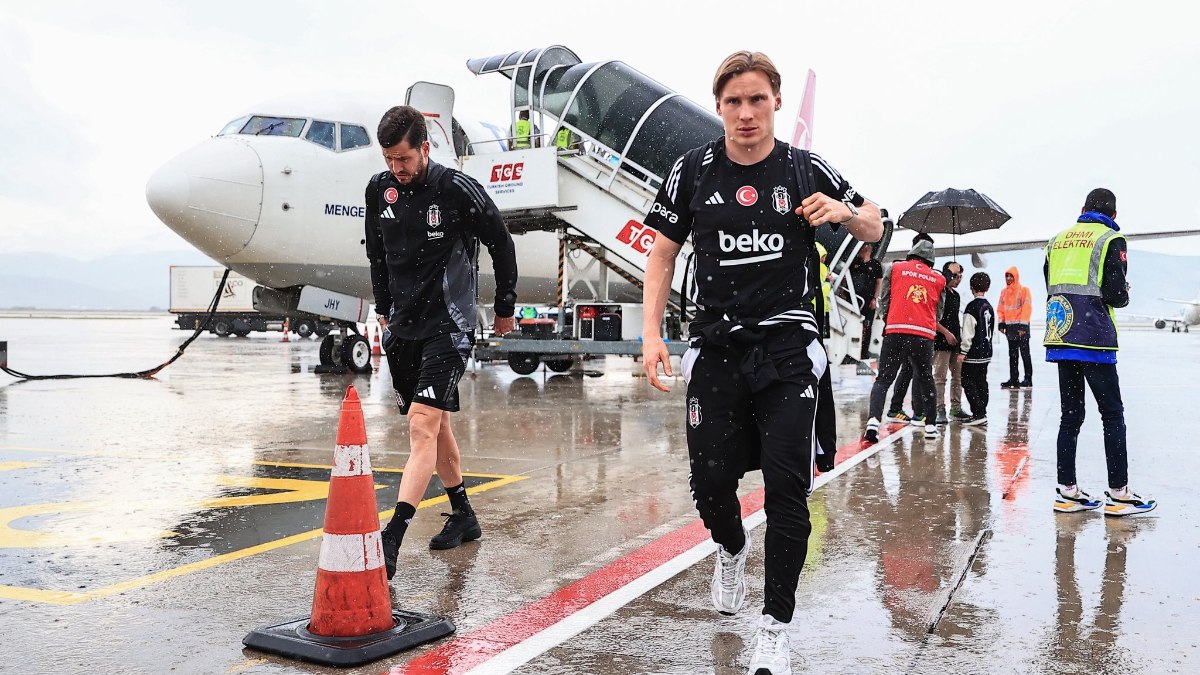 Beşiktaş kafilesi, Bodrum'a geldi