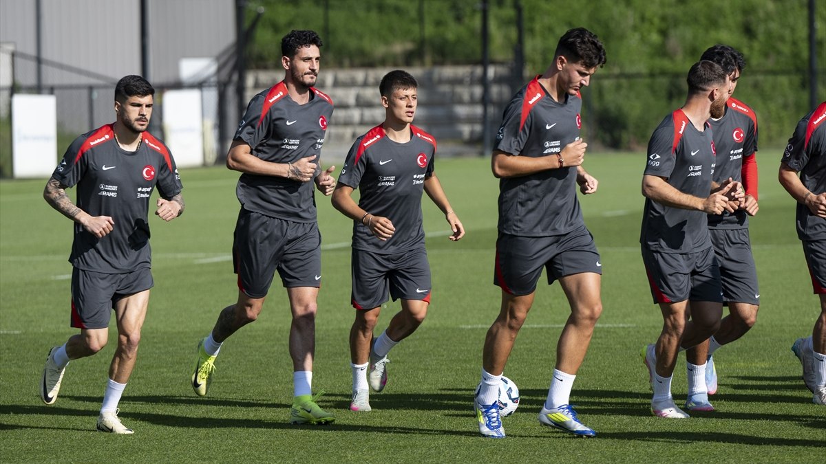 A Milli Futbol Takımı, ABD'deki ilk idmanını gerçekleştirdi