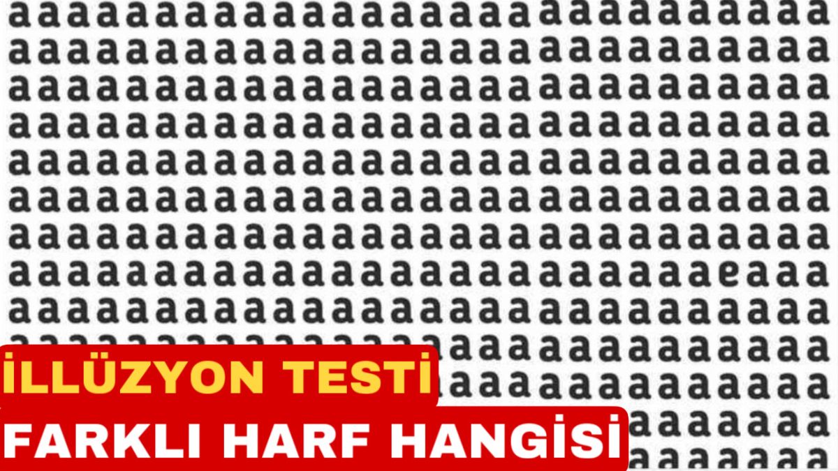 İllüzyon Testi: Yüksek IQ'ya Sahip Olanlar 7 Saniyede