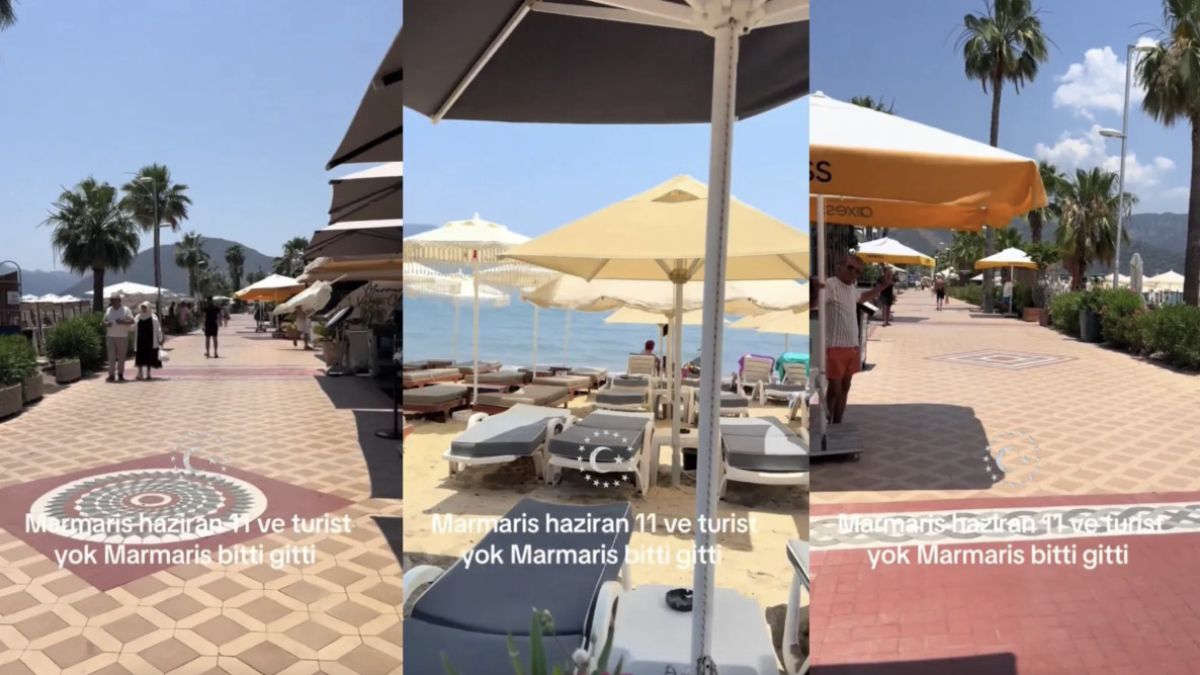 Marmaris'te esnaf dertli: Yollar boş kaldı