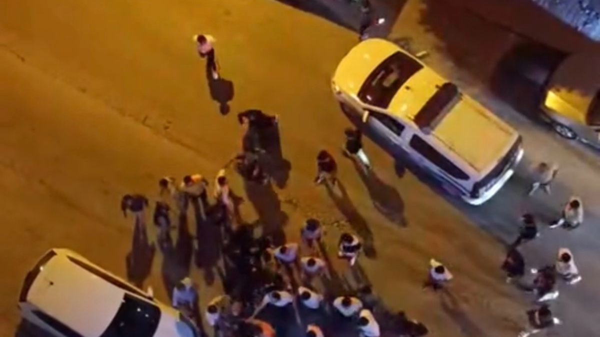 Adıyaman'da taşlı sopalı kavga kamerada: 10 yaralı