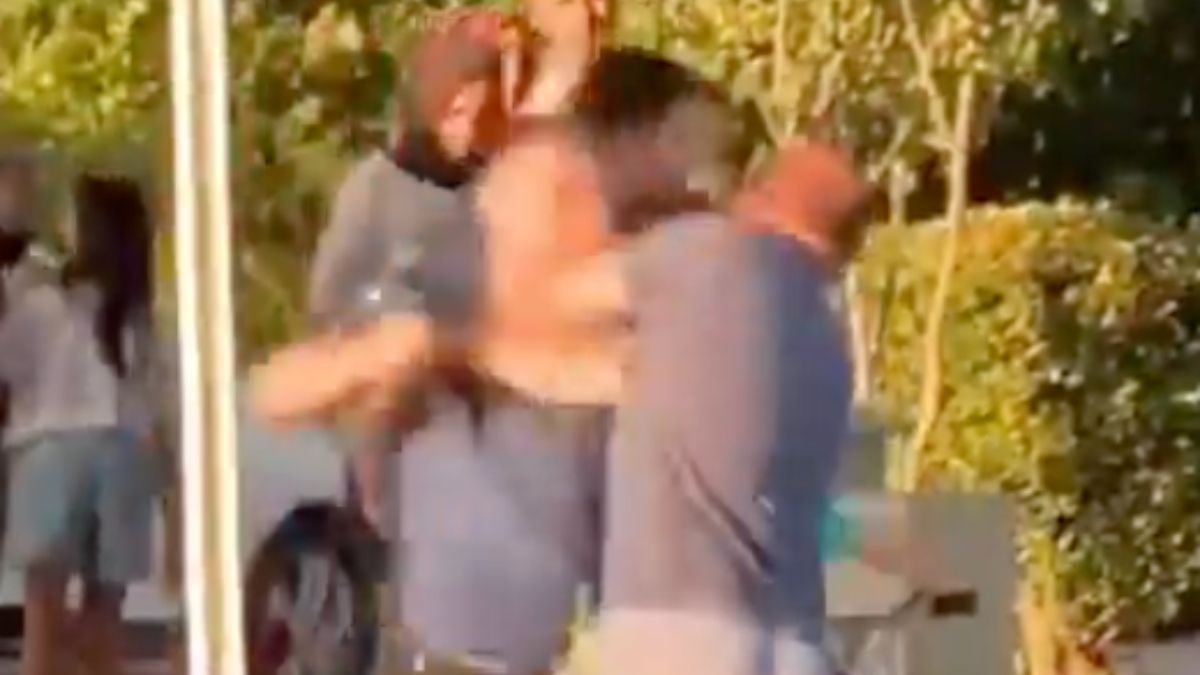 Denizli'de polise yumruk atan şahsın akrabası kavgayı anlattı