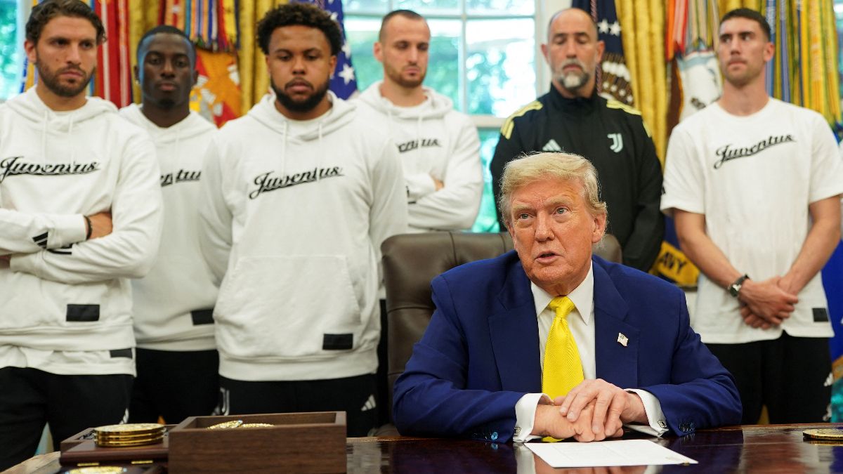 Donald Trump'ın Juventus'la bir araya gelmesi gündem oldu