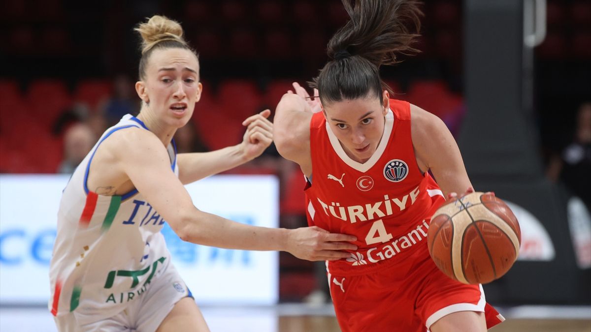 Türkiye, FIBA Kadınlar Avrupa Şampiyonası'nda İtalya'ya yenildi