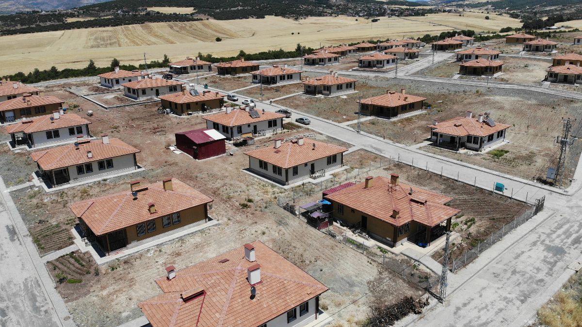 Kahramanmaraş'ta köy konutlarında yaşam başladı