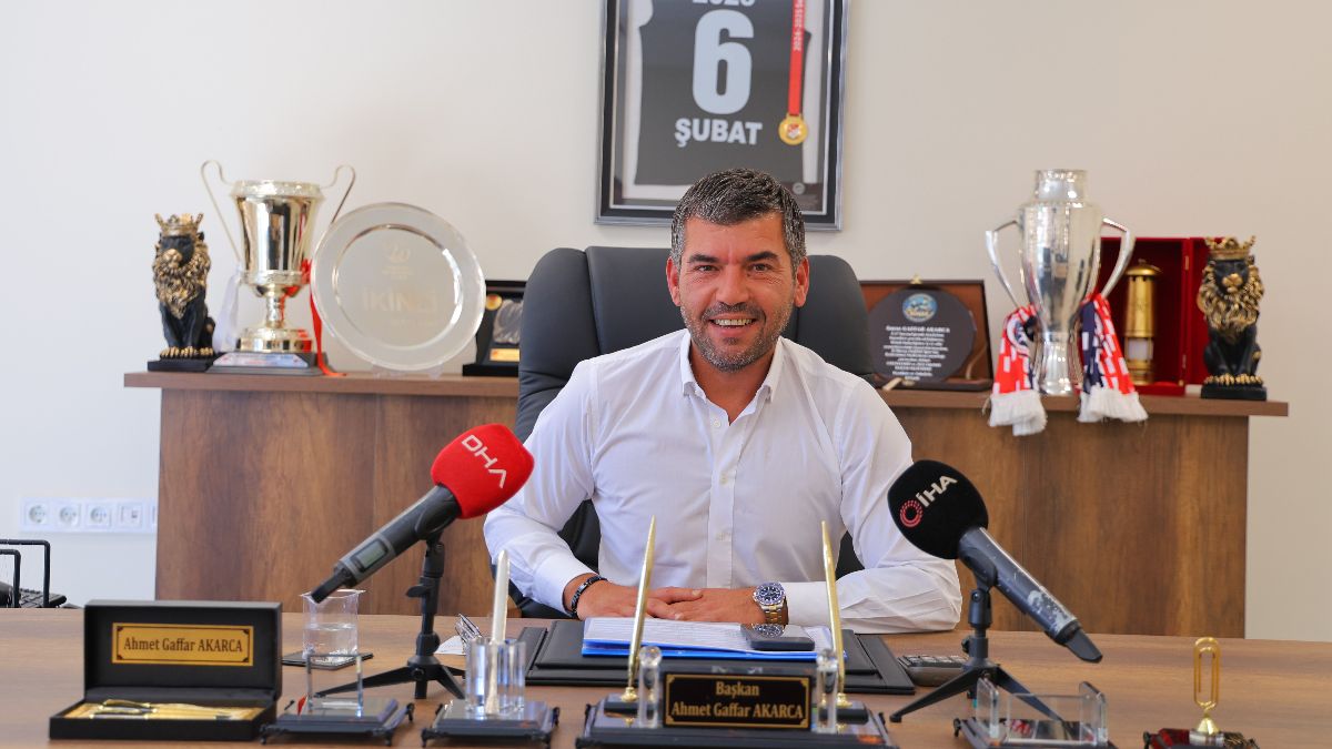 İstiklalspor Kulüp Başkanı Akarca: 2. Lig'de de hedefimiz büyük
