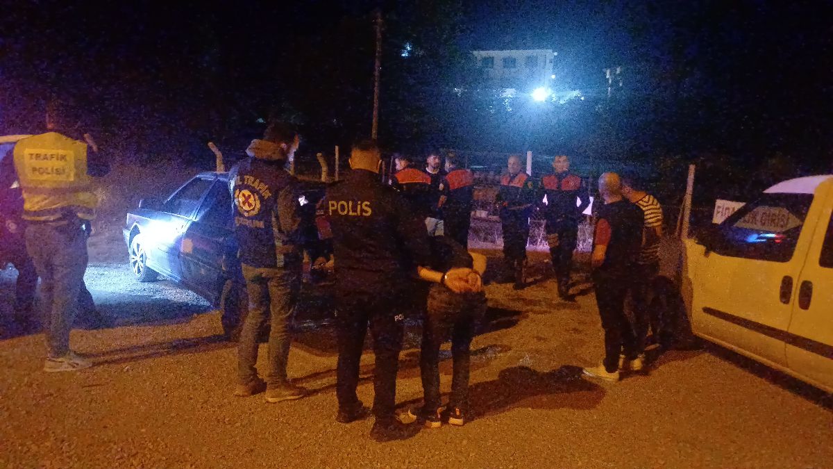 Çorum'da "dur" ihtarına uymayan sürücüye 45 bin lira ceza