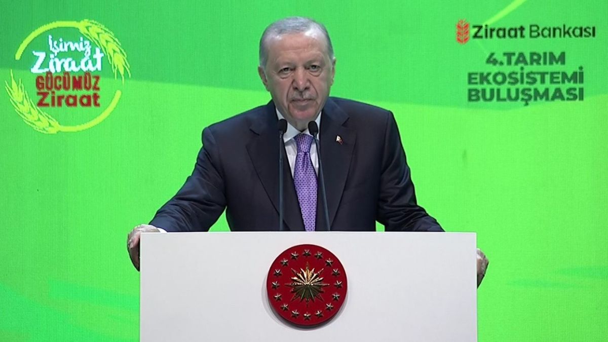 Cumhurbaşkanı Erdoğan'dan tarım sektörüne yeni müjdeler