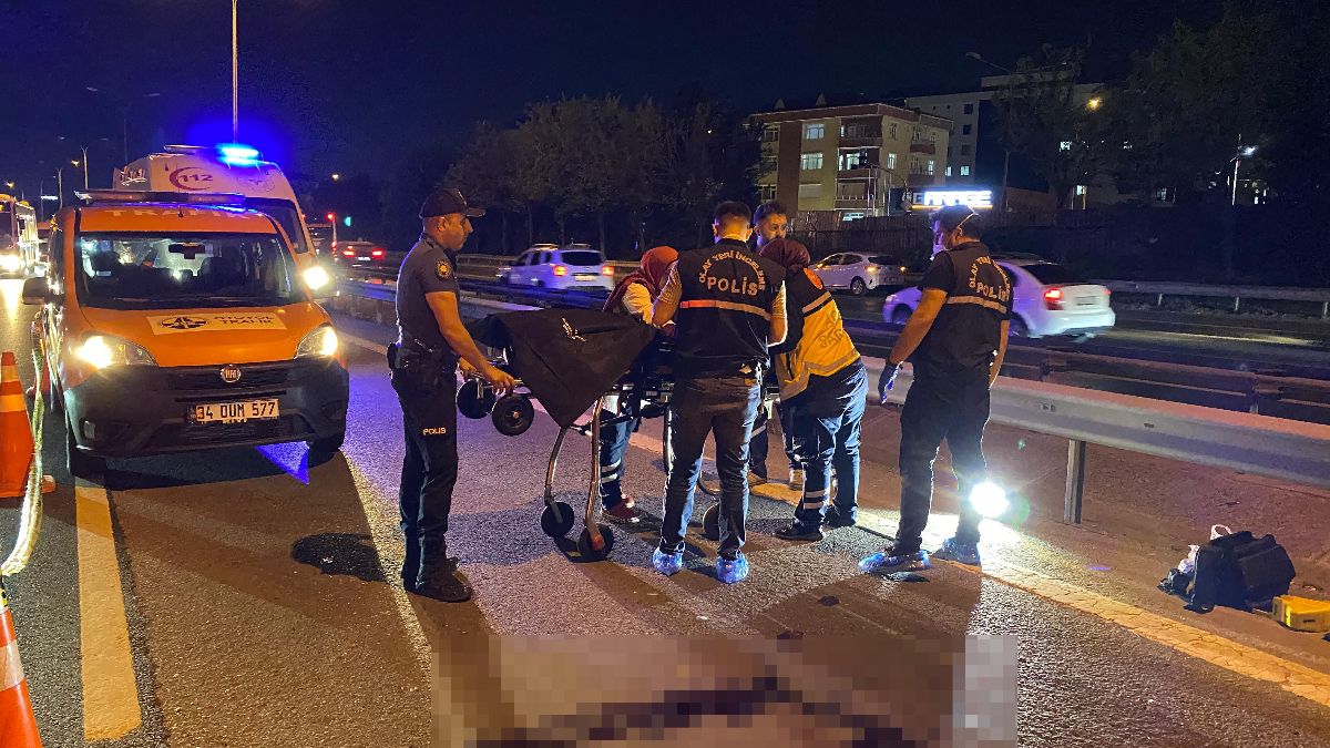 İstanbul'da karşıya geçerken otomobilin çarptığı bir kişi hayatını kaybetti