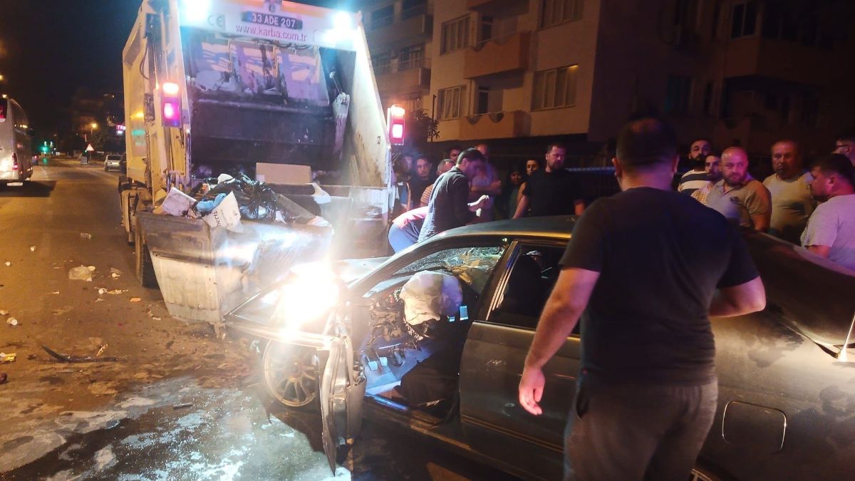 Mersin'de alkollü sürücü dehşet saçtı: 1 ölü, 4 yaralı