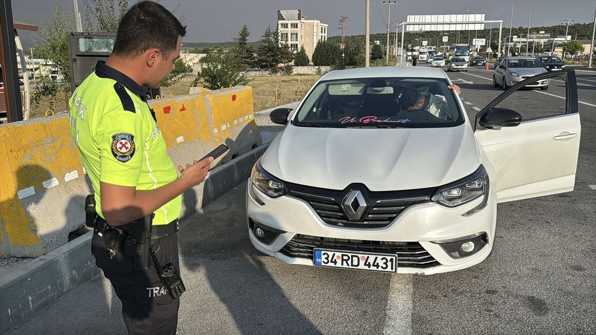 Kütahya'da usulsüz çakar lamba kullanımına 276 bin lira ceza
