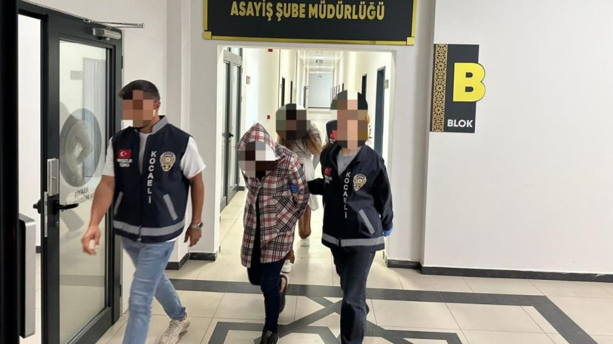 Kocaeli'de 155 suç kaydı bulunan kadınlar yakalandı