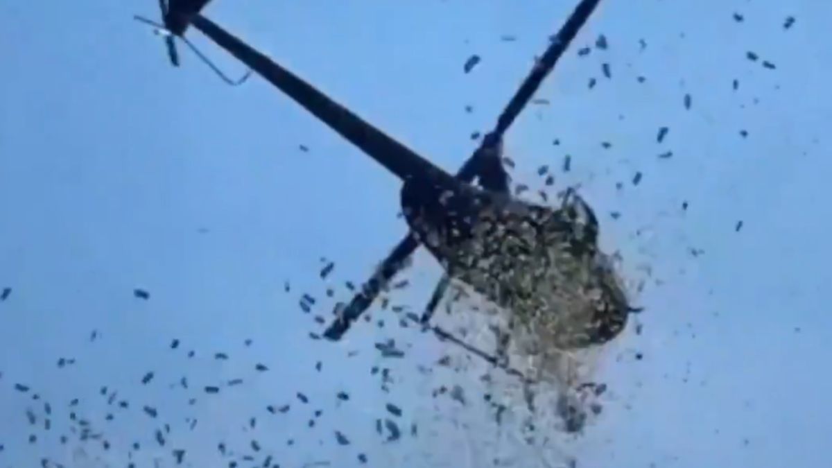 ABD'de vasiyet üzerine helikopterden 5 bin dolar para saçıldı