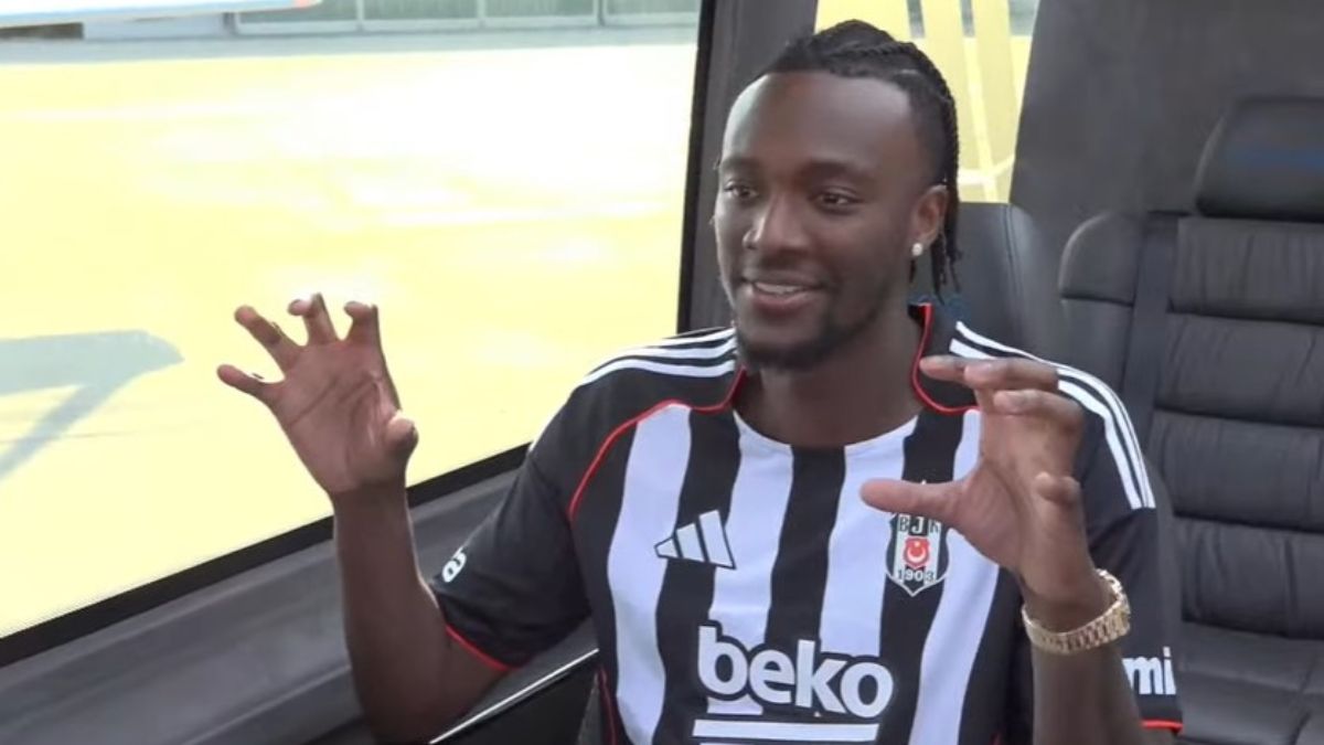 Beşiktaş'ın yeni forveti Tammy Abraham İstanbul'da