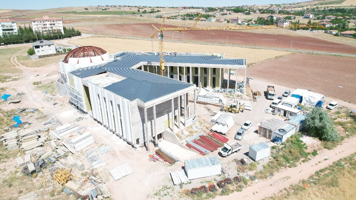 Nevşehir'de Türkiye'nin en büyük cemevi inşa ediliyor