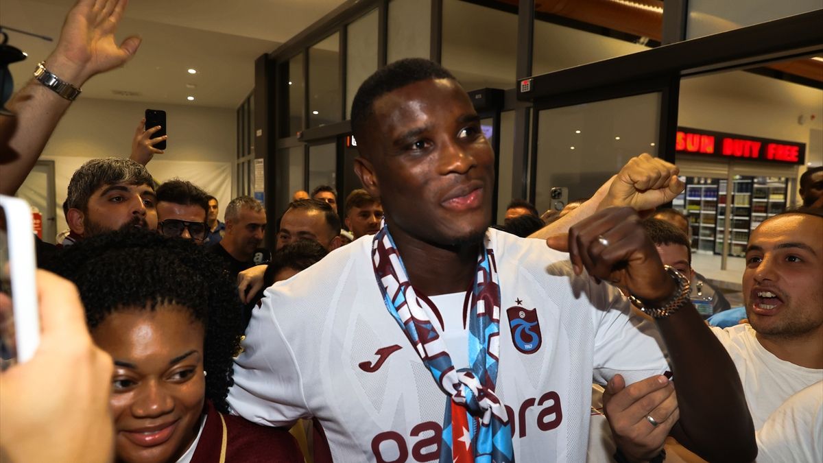 Trabzonspor'un transferde anlaştığı Onuachu şehre geldi