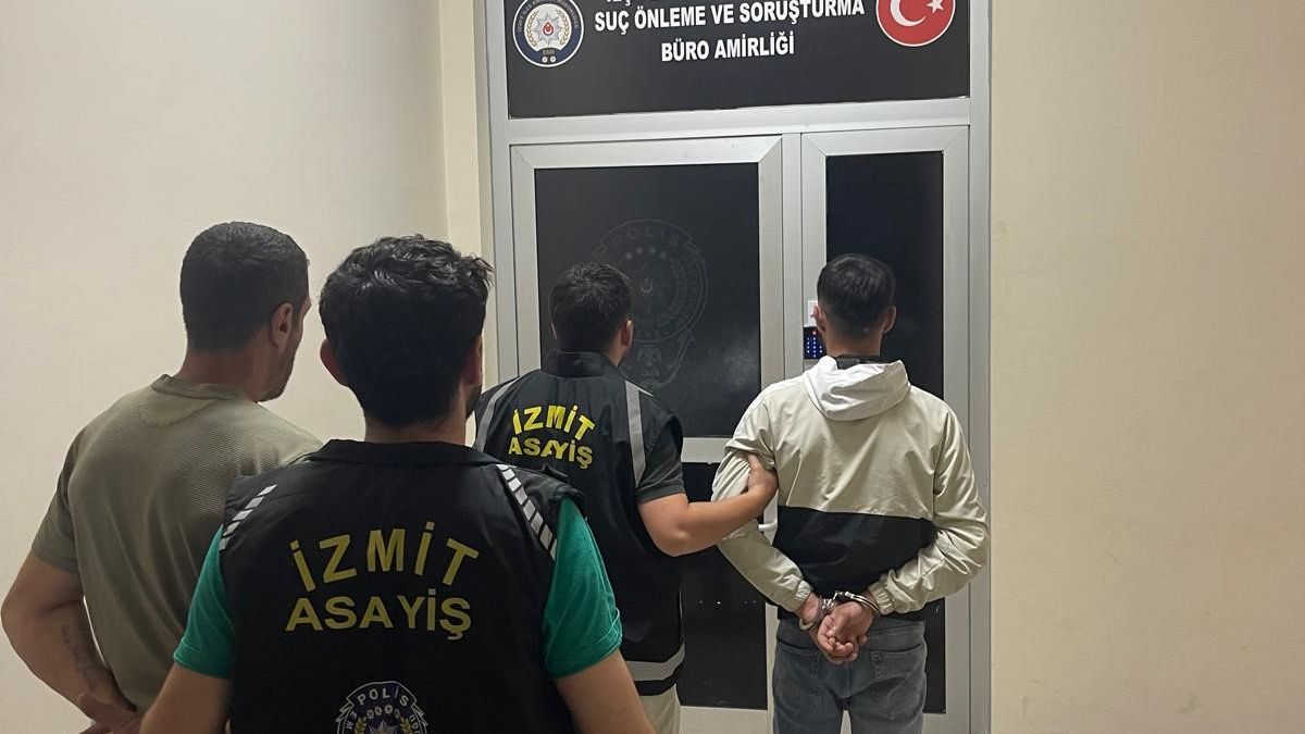 Kocaeli'nde 6 milyon 850 bin TL'lik hırsızlık: 3 şüpheli yakalandı
