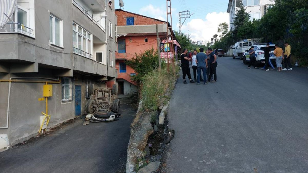 Samsun'da park halindeyken hareket eden kamyonet çocuğu öldürüyordu