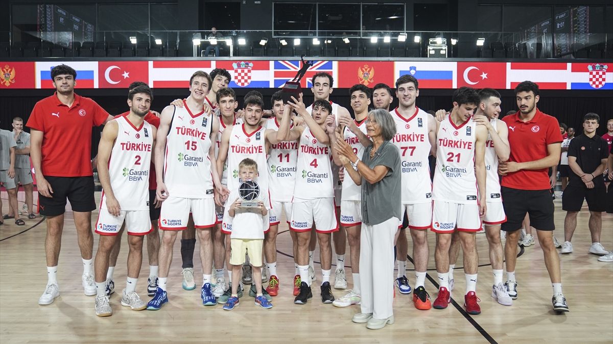 28. Uluslararası Turgut Atakol Basketbol Turnuvası'nda şampiyon Türkiye
