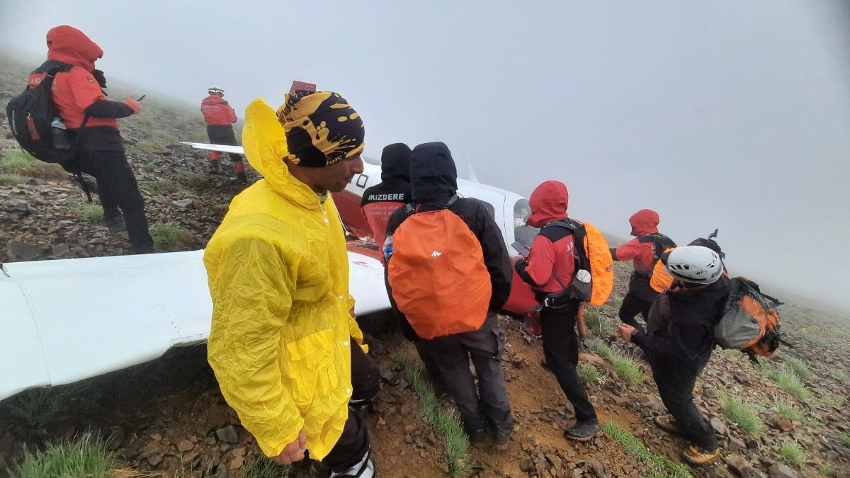 Kaçkar Dağları'nda düşen uçağa ulaşan ekipteki dağcı konuştu