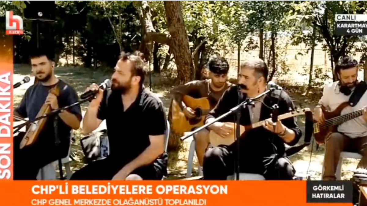 CHP'li belediyelere "yolsuzluk" operasyonunda Halk TV'de müzikli yayınlar