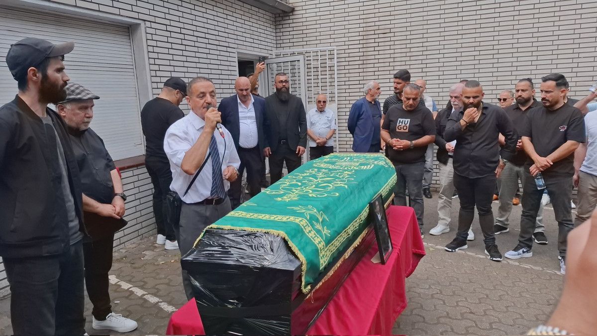 Muhammed Yakut için Almanya'da cenaze töreni düzenlendi