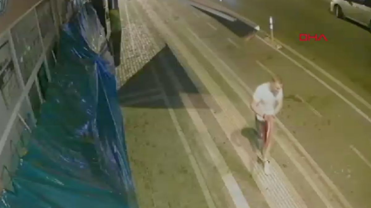 Antalya'da dükkanda asılı bayrağı çıkaran turist hakkında karar