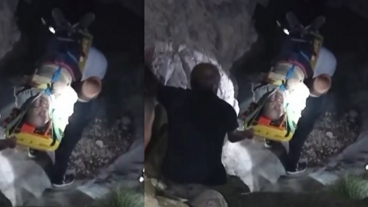 Erzincan'da kaybolan şahıs kayalıklarda bulundu