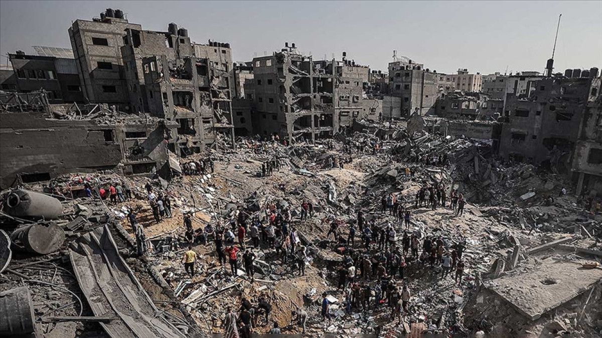 Gazze'de can kaybı 57 bin 680’e yükseldi