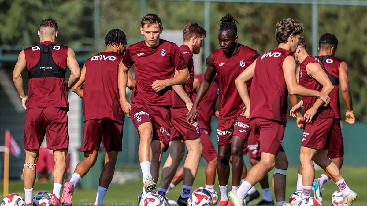 Trabzonspor'un yeni sezon hazırlıkları devam ediyor