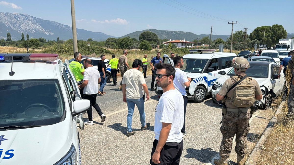 Muğla'da kovalamacada 4 polis otomobiline çarpan sürücüden 'hatırlamıyorum' savunması