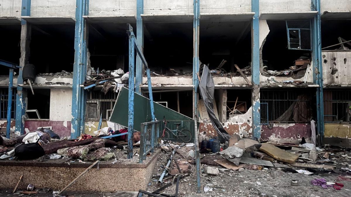 İsrail'den Gazze'de okula hava saldırısı