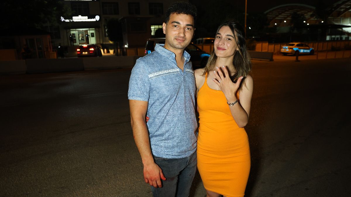 Adana'da şaşırtan evlilik teklifi: En mutlu günleri karakolda bitti