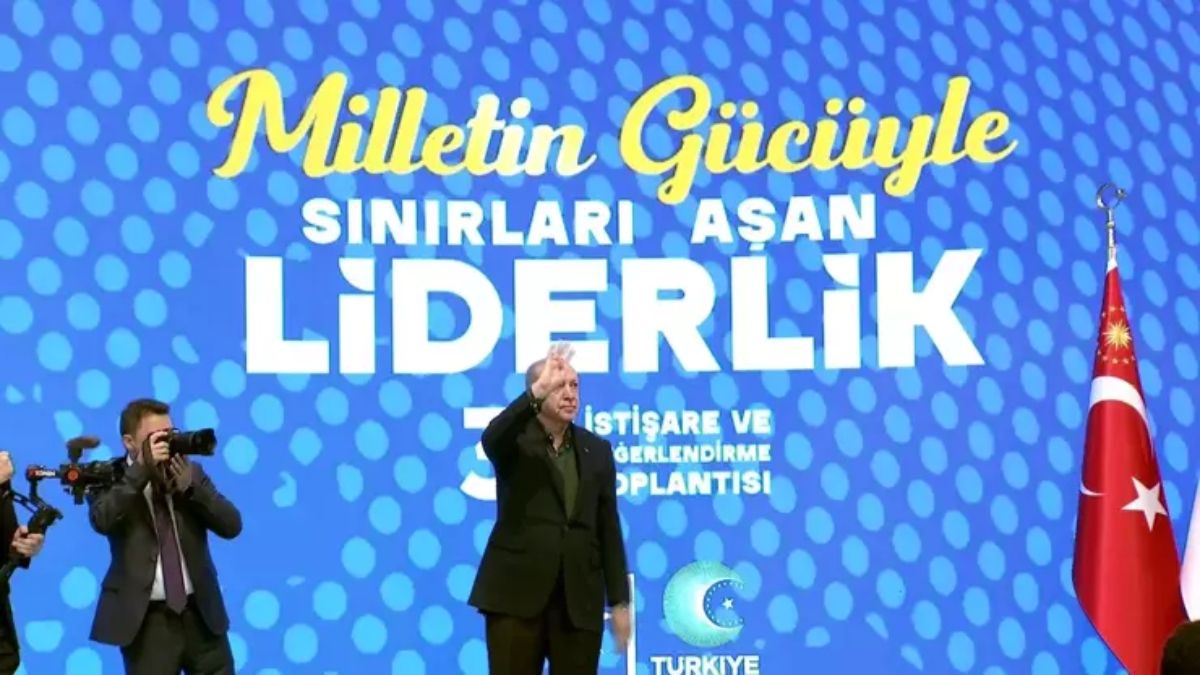 Cumhurbaşkanı Erdoğan Kızılcahamam kampında konuşuyor