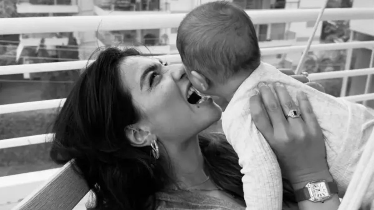 Melisa Aslı Pamuk'un yeni aile pozu! Mylan bebeğin son haline yorum yağdı