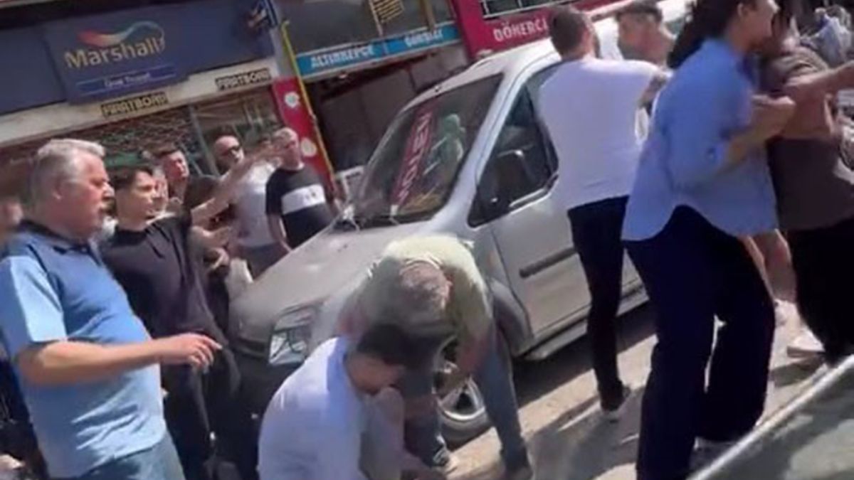 Karabük'te tornavidalı saldırı girişimi görüntülendi