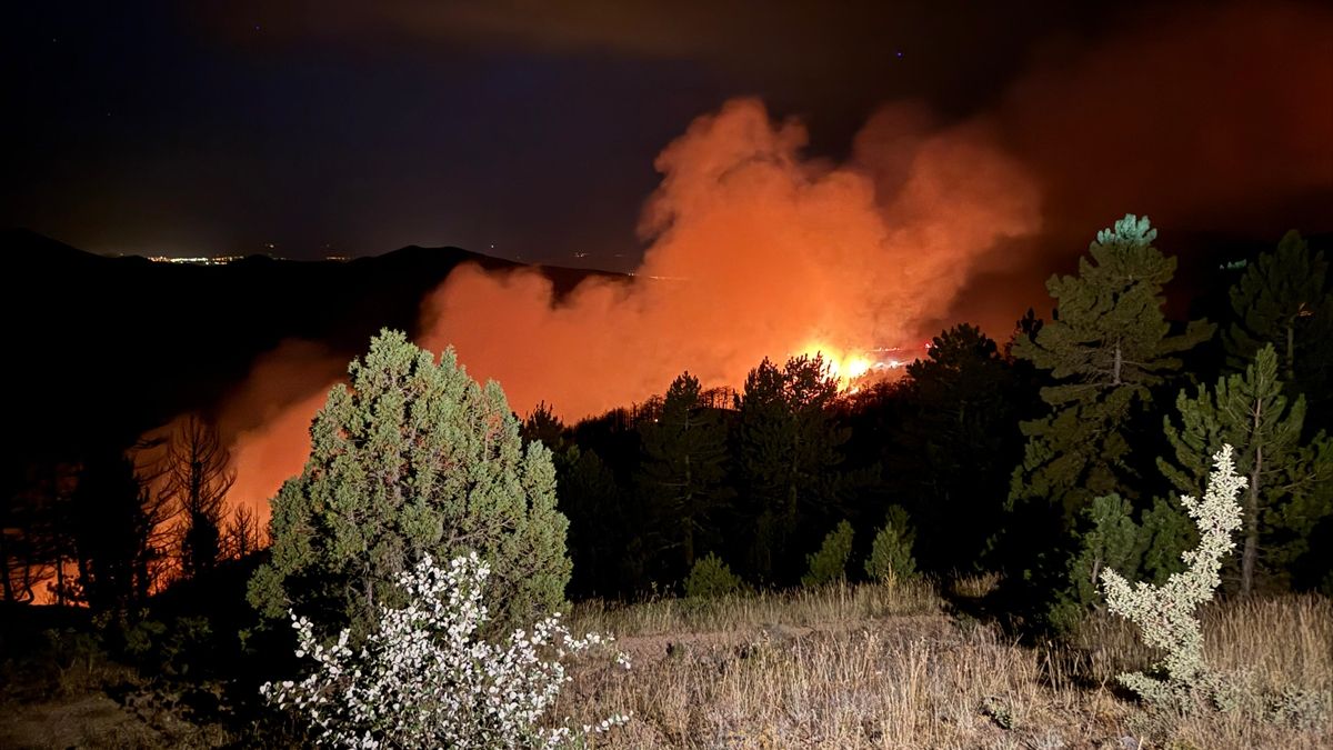 Konya'daki orman yangını Isparta sınırına ulaştı