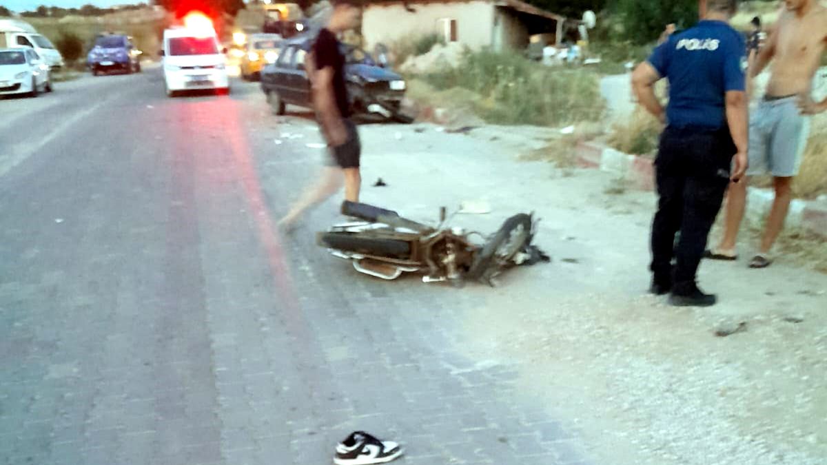 Edirne'de kaza yapan motosiklet sürücüsünden acı haber