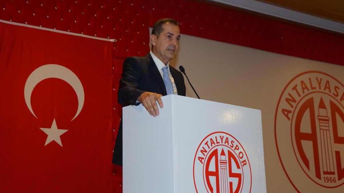 Rıza Perçin, Antalyaspor'un yeni başkanı
