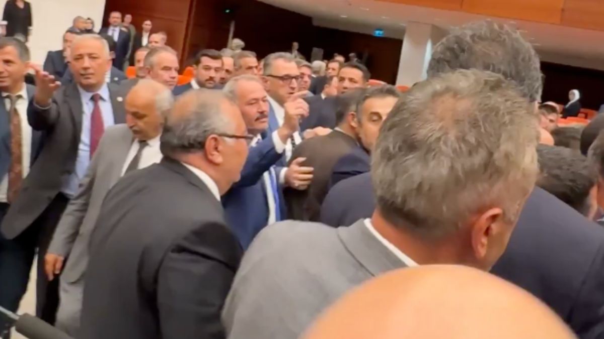Meclis'te 'zeytinlik' kavgası: CHP'li vekiller kürsüyü işgal etti