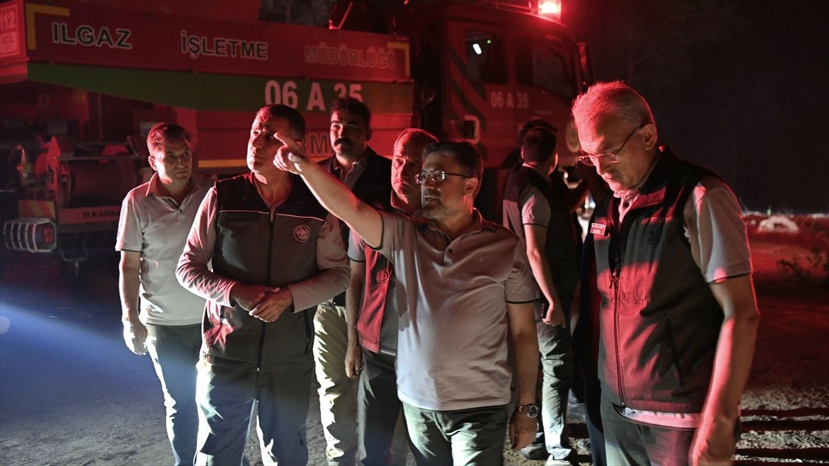 İbrahim Yumaklı 'orman kahraman'larını ziyaret etti