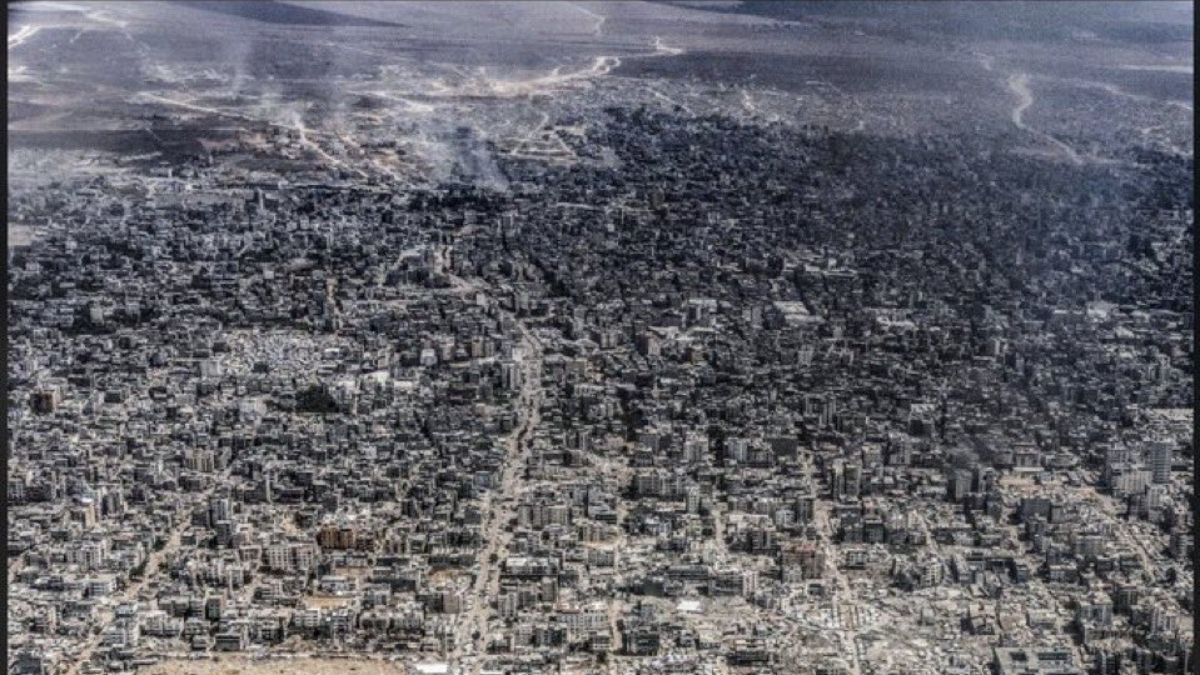 Washington Post, Gazze'deki yıkımı gösterdi