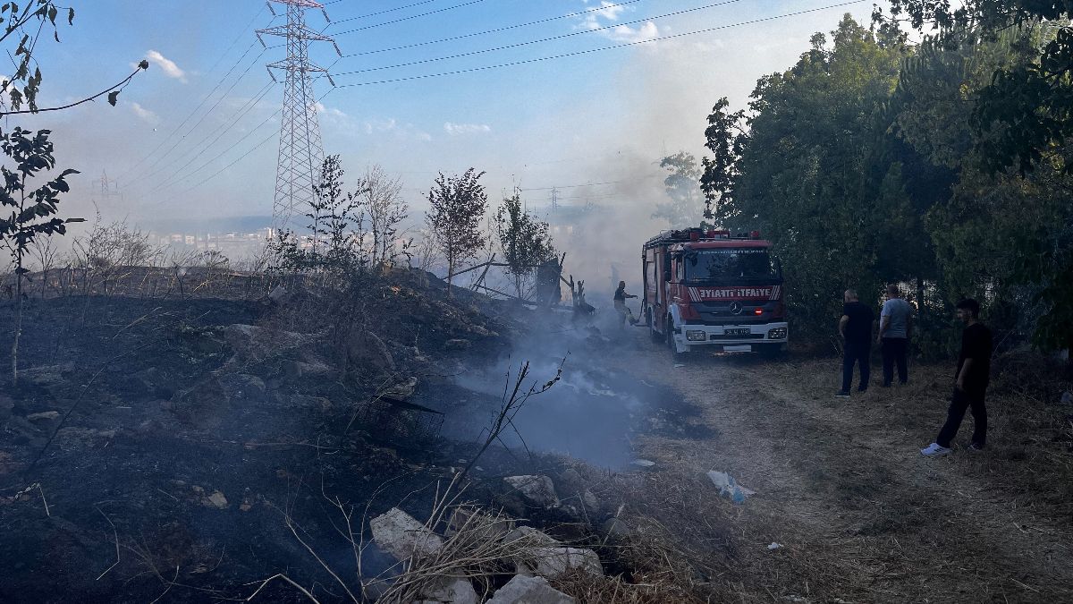 İstanbul Esenyurt'ta yangın