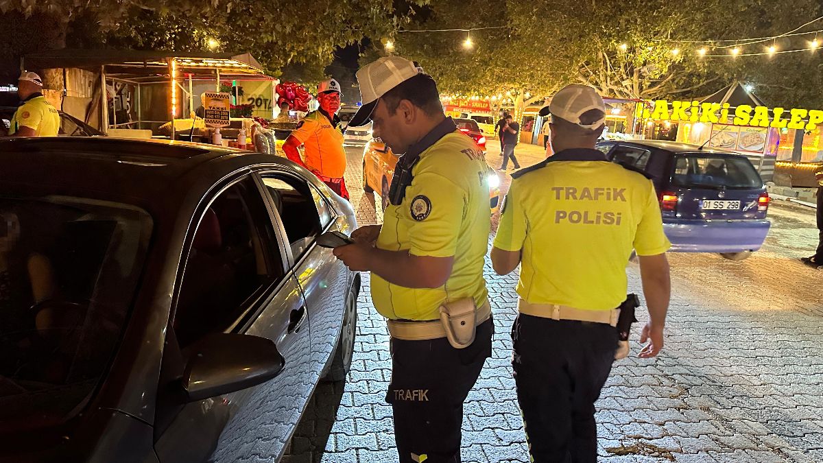 Adana’da trafik denetimlerinde 547 bin TL ceza kesildi