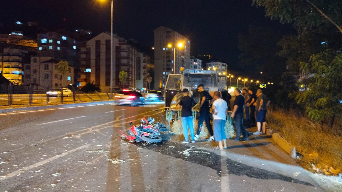Kayseri’de traktöre arkadan çarpan motosikletin sürücüsü öldü