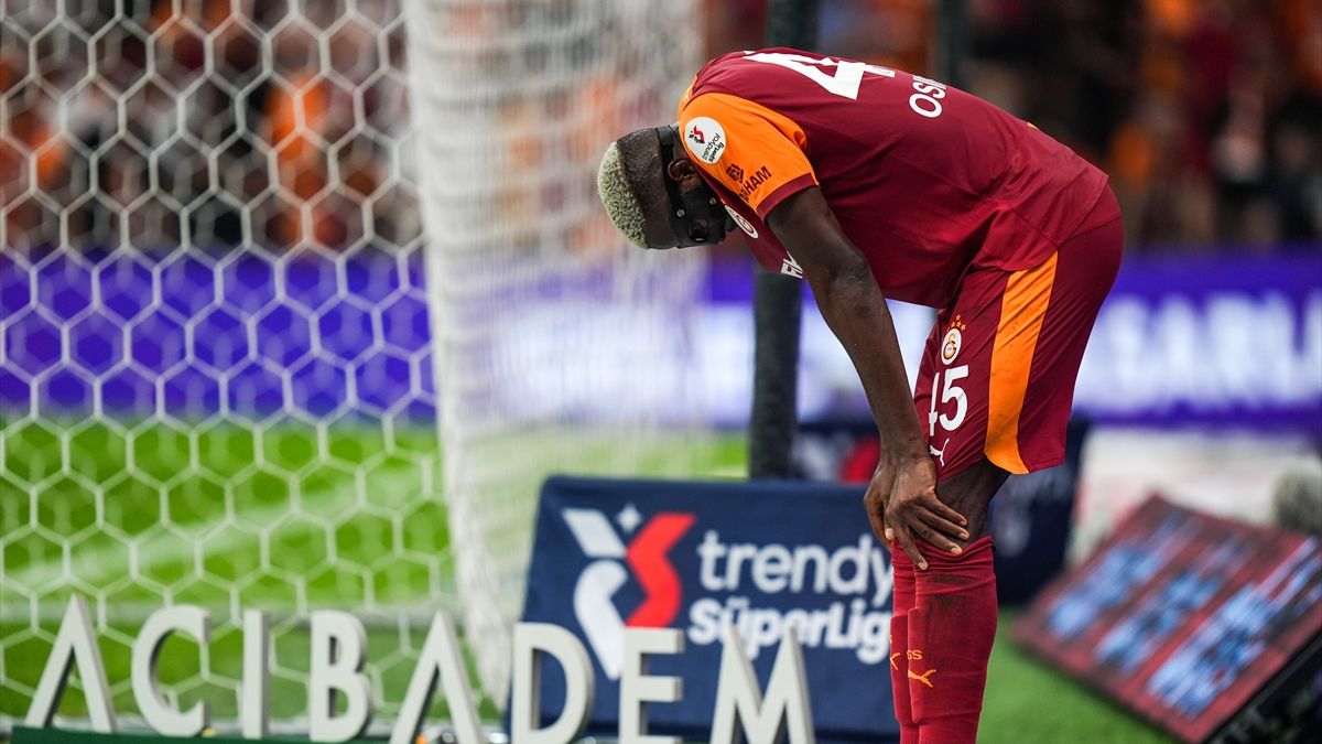 Galatasaray'dan Victor Osimhen'in sağlık durumu hakkında açıklama