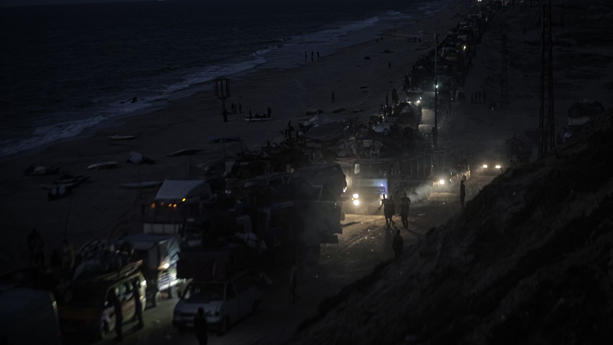 İsrail ordusu, Gazze’de Filistinlileri yine göçe zorluyor