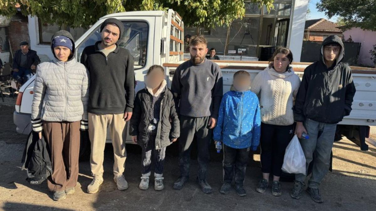 Edirne’de 17 kaçak göçmen yakalandı